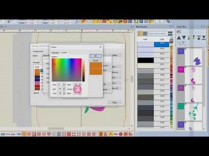 10.05 Master BERNINA Embroidery Software 8—Thread Management: Editing a Thread Chart
