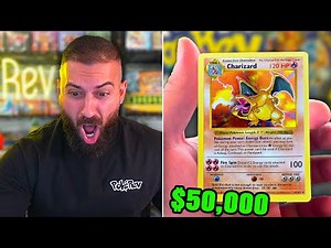 I PULLED A $50,000 POKEMON CARD?!