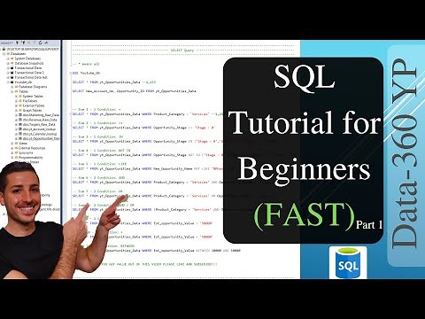SQL Tutorial for Beginners - Everything you need to know for Data Analytics - Part 1