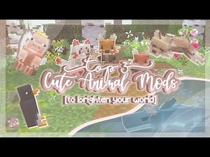 🐮 3 cute animal mods for mcpe ー minecraft 1.18+