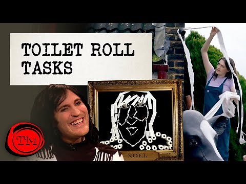 The greatest loo roll-based tasks | Taskmaster