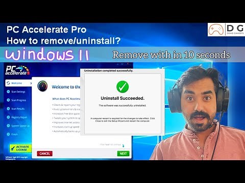 How To Remove/Uninstall PC Accelerate Pro Completely windows 11 | PC Accelerate Pro delete