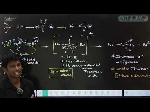 SN2 Reaction Mechanism Explained | NEET-JEE Chemistry | Bohdi Park