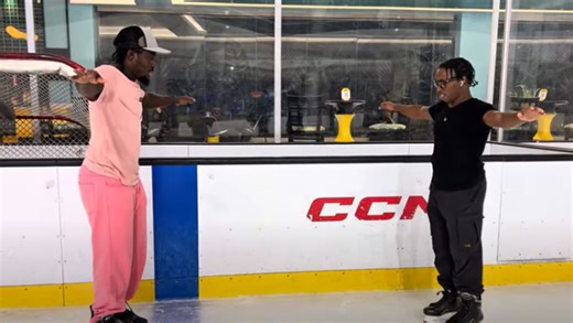 Teaching a Beginner the Easiest Roller Skating Stop – The T-Stop Tutorial!