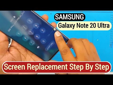 Samsung Note 20 Ultra Screen Replacement (Step By Step Guide SM-N986b)