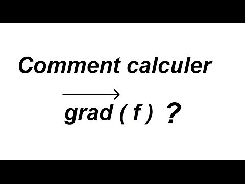 How to calculate the gradient of a function