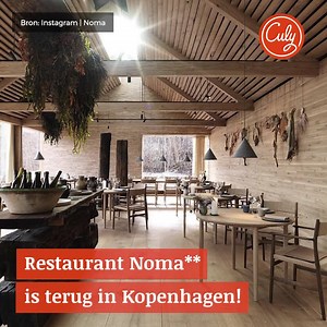 Guess who's back? Sterrenrestaurant Noma is terug in Kopenhagen! | Culy