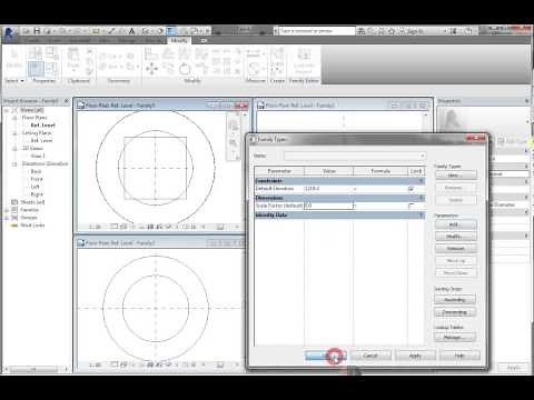How to Scale and Add Grips to an Autodesk Revit Family .rfa Model