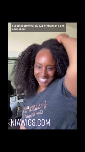 Micro Link Hair Extensions- How to Apply and Style | NiaWigs Afro Kinky Curly I Tip Hair Extensions