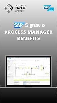 Benefits of SAP Signavio Process Manager