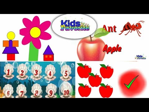 Simple learning for Kindergarten Preschool Learning educational for kids