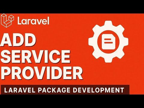 Add Service Provider in Laravel Package | Package Development Tutorial