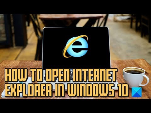 How to open Internet Explorer in Windows 10