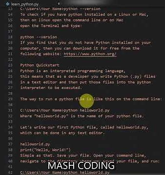 How to Install Python