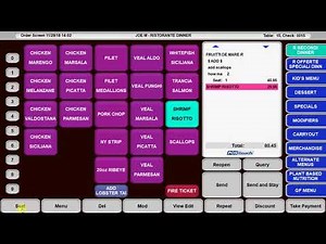 Micros POS Adding Seat To Check