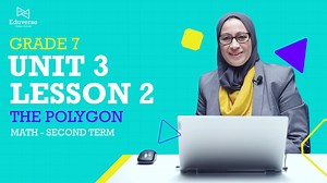 The polygon 👩🏻‍🏫 #Math Grade 7 - Unit 3 Lesson 2 Share this video with our lovely #grade7 students ♥️ #eduverse | Eduverse