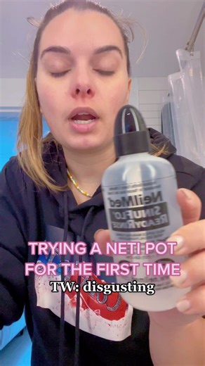 Trying a Neti Pot for the First Time