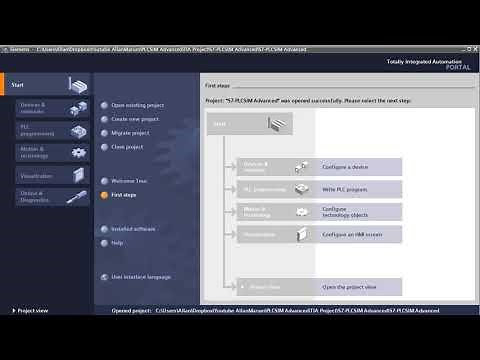 Como usar o SIMATIC S7-PLCSIM Advanced