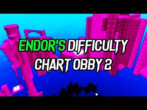 ROBLOX - Endor's Difficulty Chart Obby 2 - All Stages 1-100