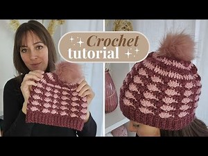 How to Crochet the Granny Pop Beanie – Free Pattern & Step-by-Step Tutorial