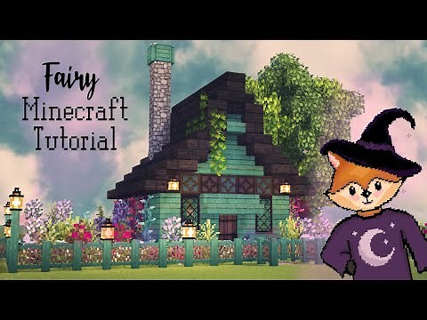 Minecraft: Enchanted Garden Fairy Cottage 🍄🌿✨ Fairytale Cottagecore Fairycore Magic 🌸 Kelpie The Fox