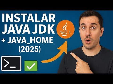 🔥 Cómo INSTALAR Java JDK en WINDOWS y Configurar JAVA_HOME 🚀 Paso a Paso (2025)