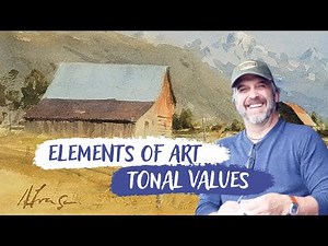 Understanding TONAL VALUES & contrast IN PAINTING 🎨 Unique approach to tonal values