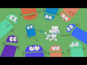 Storybots squares in lost effect
