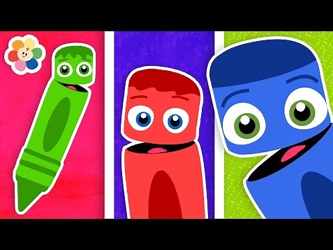 GooGoo Baby New Series - Coloring Nature | Learn the Colors | Color Crew | BabyFirst TV