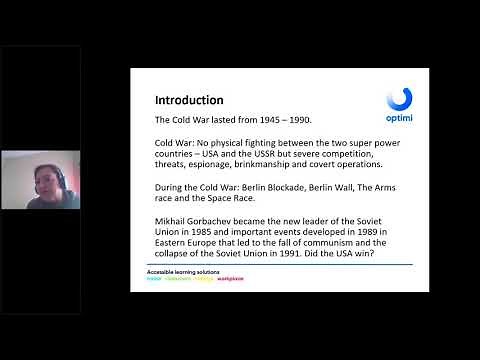 Grade 12 History The end of the Cold War – 1989 events