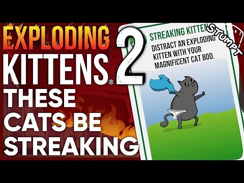 THESE CATS BE STREAKING! - Exploding Kittens 2 (PC Gameplay)