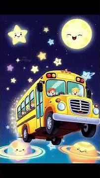 The magic Bus | Magic Bus Adventure Song – Happy Kids TV