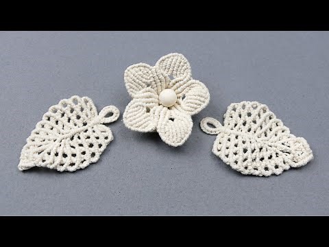 MACRAME LEAF TUTORIAL
