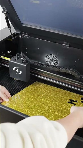 From an ordinary glass to a one-of-a-kind wine glass 🍷Engrave your story with #atomstack !