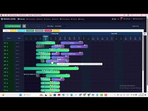 Hotel ,GuestHouse, Boutique,Reservation គ្រប់គ្រង់ការកក់ ការលក់បន្ទប់ ងាយស្រួលប្រើប្រាស់