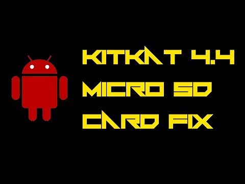 Android 4.4 KitKat SD Card Fix