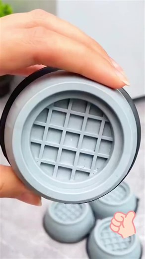 The washing machine foot pads can reduce the vibration of the washing machine,extend its service life and make it convenient to clean the ground.#foryou #goodthing #fyp #viraltiktok