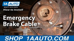 How To Install Replace Emergency Brake Cable GMC Jimmy Chevy Blazer 1973-91
