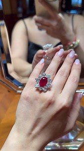 17K views · 740 reactions | Radiant. Ravishing. Ruby! A magnificent...