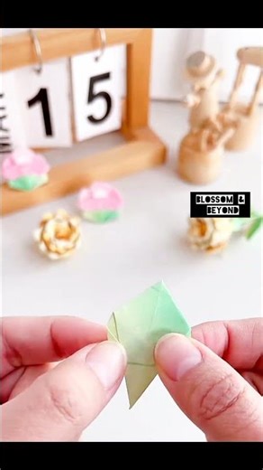 Beautiful Origami Roses 🌹 | Easy Paper Flower Tutorial 🌸 #OrigamiRose #PaperFlowers #DIYOrigami