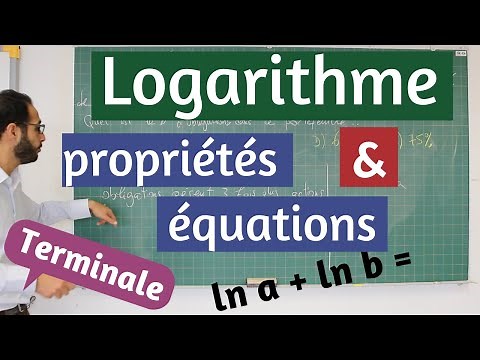 LOGARITHM - Properties and Equations