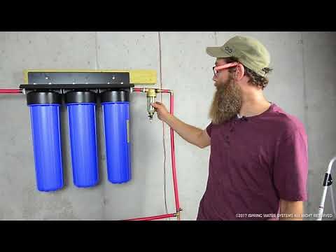 Intro and Installation | iSpring WGB series Whole house Water Filter