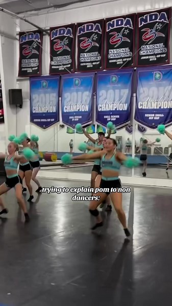 Pom on 🔝 #pom #dance #worlds