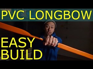 How to make a PVC Long Bow | JimBowJim Bow SN3