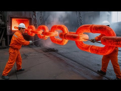 How Industrial Chains Are Made: Inside a Heavy-Duty Steel Chain Factory