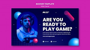 Game banner Images - Free Download on Freepik