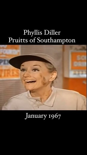Phyllis Diller and Richard Deacon in her 1966-67 sitcom, The Pruitts of Southampton, later renamed The Phyllis Diller Show. There were 30 thirty-minute episodes. You can find a few episodes on YouTube. #phyllisdiller #beingphyllis #tvshow #sitcom #1960s #comedy | The Phyllis Diller