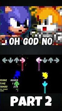 FNF - VS Tails - OH GOD NO [PART 2] (Genesis Mix) (FNF MOD) #shorts