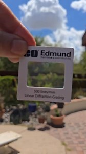 Diffraction gratings separate light sources into all of their separate wavelengths, or colors Watch a grating in action to see how it forms rainbows from sunlight! Diffraction gratings are used in lots of technologies like spectrometers and telecommunications | Fadhel Mahdi