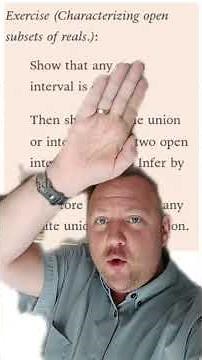 The Real Analysis Minute! - Video 0068 - Open sets of real numbers, definition.